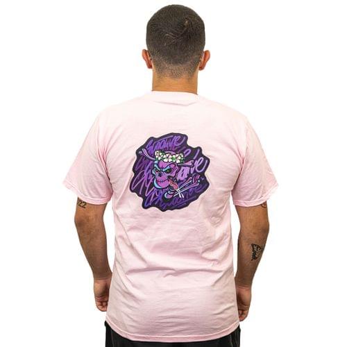 Koszulka Scootive Skull Pink